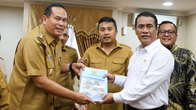 Wako Yota Balad Sampaikan Proposal Pengembangan Sektor Pertanian dan Peternakan