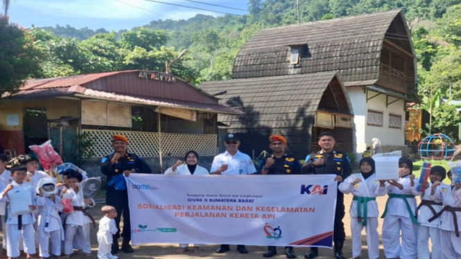 Sosialisasi Keselamatan Perjalanan Kereta Api