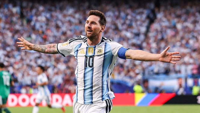 Lionel Messi Jadi Pencetak Gol Terbanyak Sepanjang Sejarah Piala Dunia