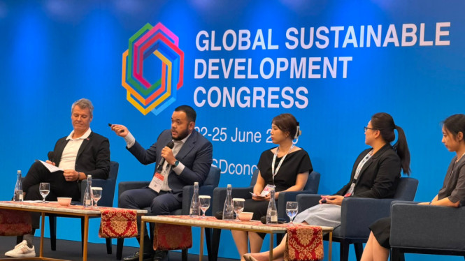 Wali Kota Padang Fadly Amran di panggung GSDC 2026