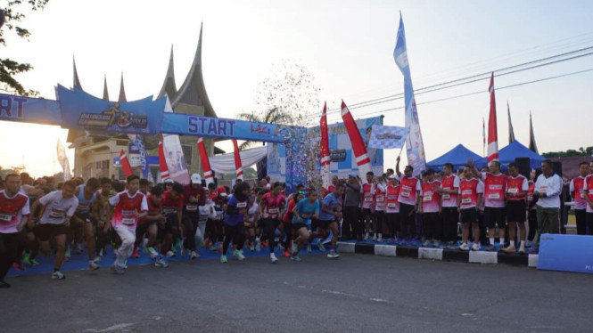 Bhayangkara Run 2026 di Padang Panjang