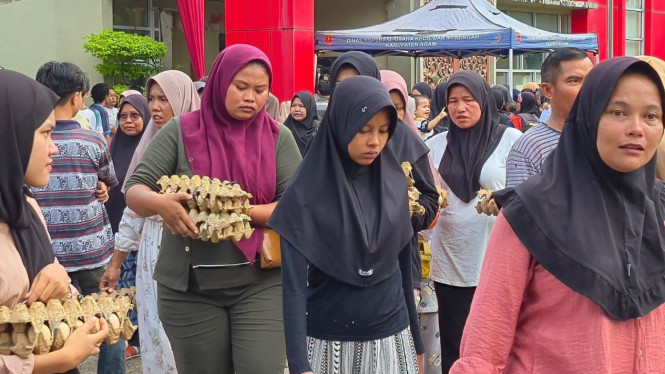 Tekan Inflasi dan Stunting, Pemkab Agam Gandeng Swasta Salurkan Belasan Ribu Telur