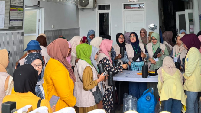 Kegiatan Pengabdian Skema Pemberdayaan Berbasis Masyarakat (PBM) Tahun Pendanaan 2026, UNP menginisiasi pengendalian risiko DBD melalui pemanfaatan ov