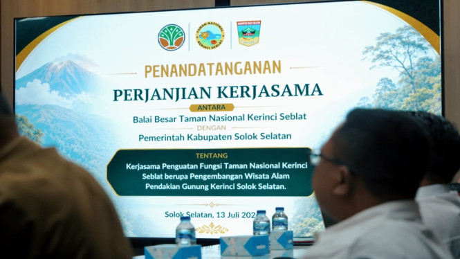 Perjanjian Kerjasama BBTNKS dengan Pemkab Solsel