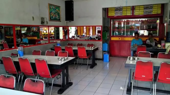 Ilustrasi rumah makan Padang