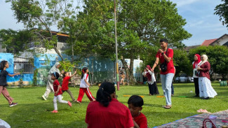 Merayakan Kemerdekaan dengan Kebersamaan, Lomba Seru Anak dan Orang Tua di Krayon Montessori Preschool
