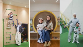 Nikita Willy Pilih Outfit Nyaman untuk Issa, Dukung Si Kecil Aktif Bermain dan Bereksplorasi