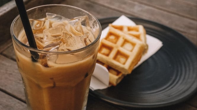 Ilustrasi Coffee and Cake