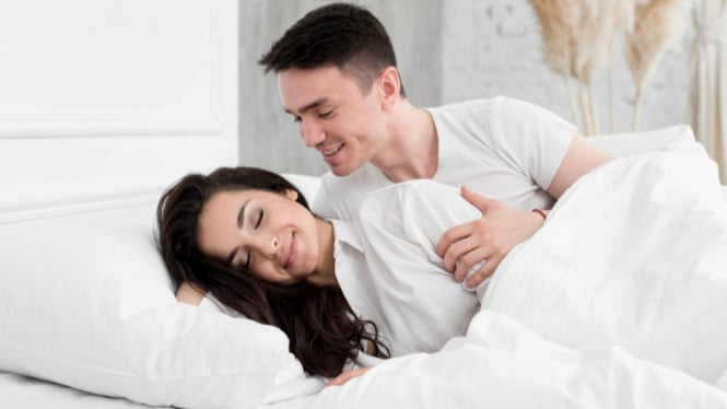 ilustrasi suami dan istri