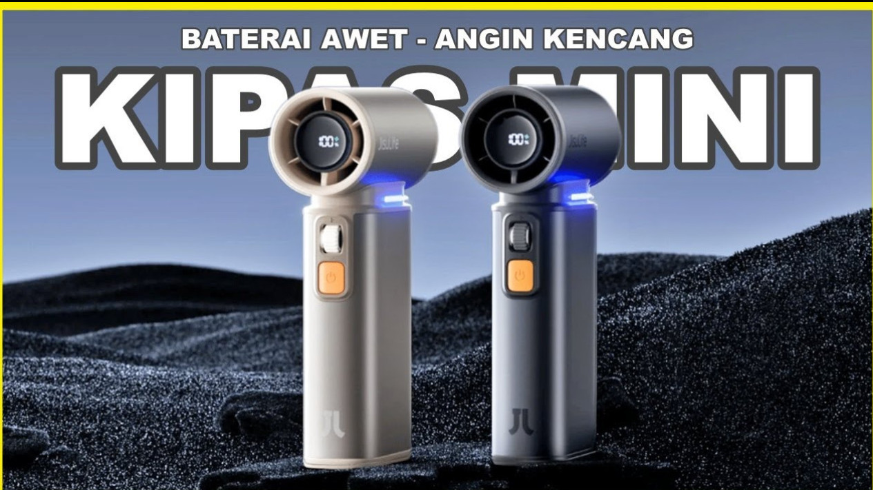 Auto Adem Total! 10 Kipas Mini Portable Paling Ngebut 2025: Baterai ...