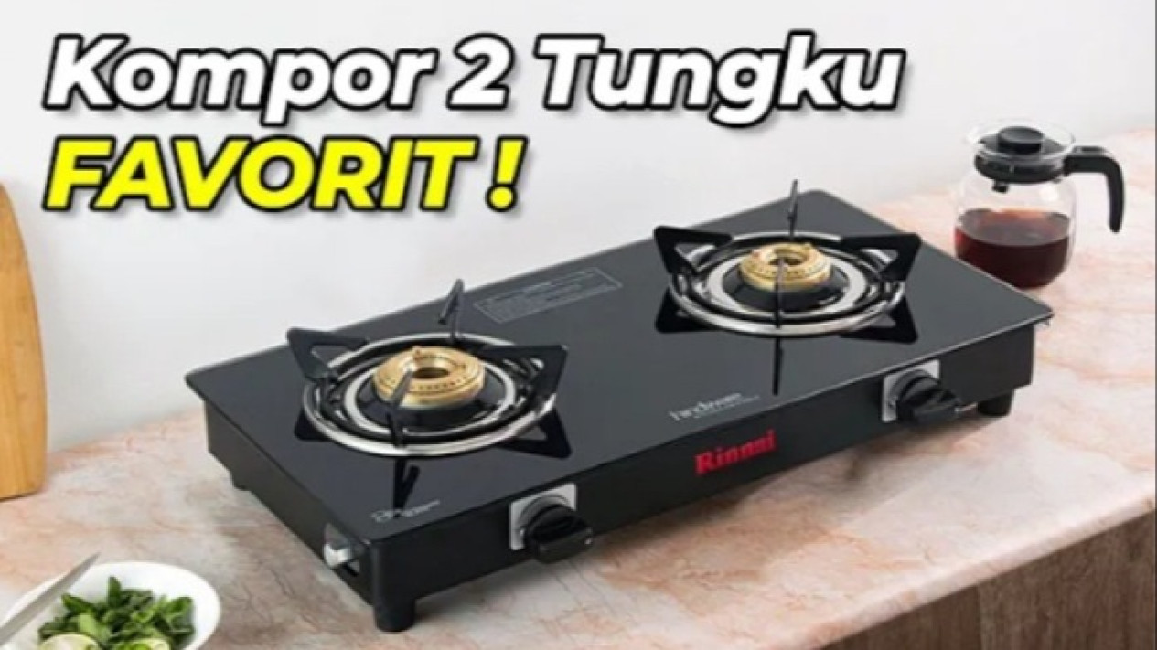 5 Kompor Gas 2 Tungku Terbaik Mulai 200 Ribuan Masak Cepat Hemat Gas