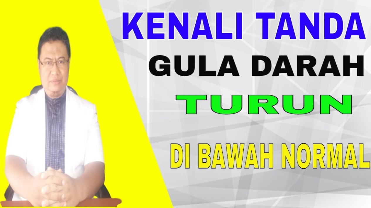 Awas Kematian Mendadak! 11 Tanda Gula Darah Drop Pemicu Koma yang Wajib ...
