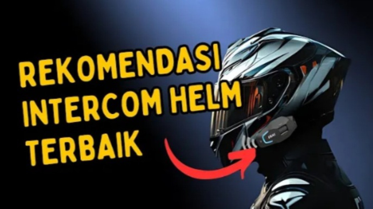 5 Intercom Helm Terbaik 2025, Touring Makin Aman & Nyaman Tanpa Ribet!
