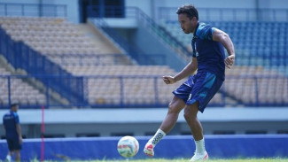 Dewa United vs Persib, Ezra Walian: Kami Ingin Tiga Poin
