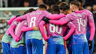 Hasil Newcastel vs AC Milan: Rossineri Menang 2-1