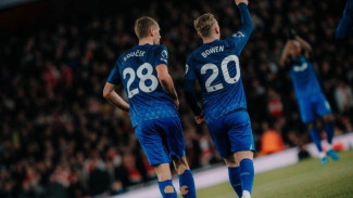 Hasil Arsenal vs West Ham: Kalah 2-0, The Gunners Gagal ke Puncak Klasemen
