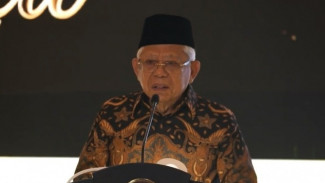 Wapres Ma'ruf Amin Tepis Kabar Soal 15 Menteri Bakal Undur Diri