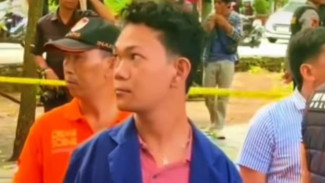 Momen Agus Buntung Ikuti Rekontruksi Jadi Sorotan