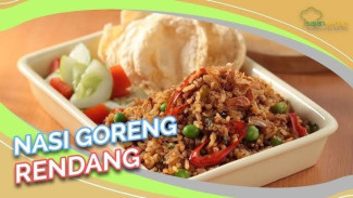 Cara Buat Nasi Goreng Rendang Gurih, Cocok Sebagai Menu Sarapan