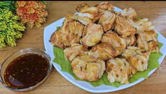 Cemilan Simpel, Ekonomis, dan Lezat: Cipuk Telur Bumbu Rujak Ebi yang Bikin Nagih!