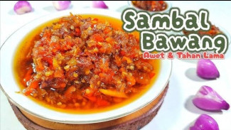 Resep Sambal Bawang Super Pedas, Cocok Dampingi Segala Lauk