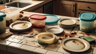 Cara Membersihkan Noda Membandel di Piring dan Tutup Tupperware