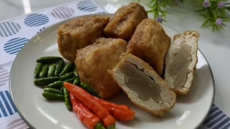 Cara Kilat Buat Tahu Bakso Isi Daging Sapi dan Ayam, Gurih Bikin Nagih