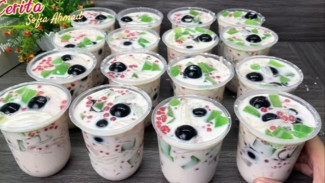 Ide Jualan Takjil, Es Jelly Sultan Super Creamy yang Bikin Tenggorokan Segar Saat Buka Puasa