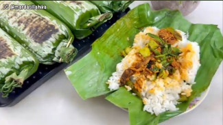 Resep Nasi Bakar Tongkol Kemangi, Menu Makan Malam dengan Aroma Smokey yang Gurih