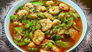 Resep Tumis Udang Labu Siam Buat Buka Puasa, Lezat, Bikin Nambah Nasi Terus!