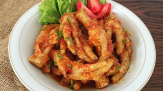 Bosan Ceker Diseblak, Coba Resep Ceker Ayam Balado Ala Rumahan, Enak, Pedas dan Bikin Nagih
