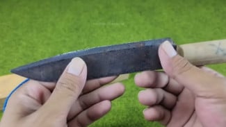 Pisau Tumpul, Berkarat, dan Tidak Berguna Bisa Ditajamkan Kembali, Modal 0 Rupiah tapi Hasil Maksimal!