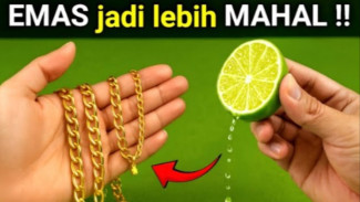 Cincin atau Gelang Emas Kusam? Pakai Buah Ini, Selain Bersih, Cincin Macet Bisa Dilepaskan Kembali