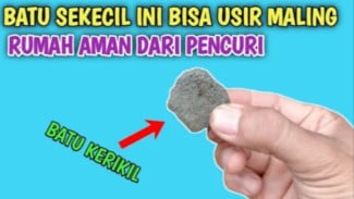 Beneran Cuma Modal Batu Saja, Tapi Ampuh Usir Maling di Rumah, Yuk Bikin Sekarang