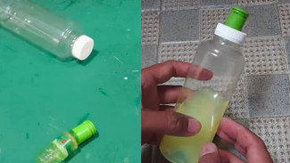 Cuma Pakai Botol Bekas, Kamu Bisa Bikin Alat Cuci Piring Kekinian yang Bikin Tetangga Iri
