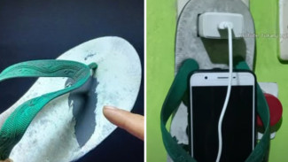 Modal Sandal Rusak, Bisa Bikin Tempat Charger Estetik Anti Ribet! Kamu Wajib Tahu Triknya!