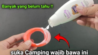 Jomblo Wajib Coba Alat Ini, Gini Cara Buat Alat Bakar dari Sabun Murah dan Pertalite, Camping Jadi Nyaman