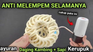 Kerupuk Suka Melempem? Coba Cara Ini agar Tetap Renyah dan Tahan Lama