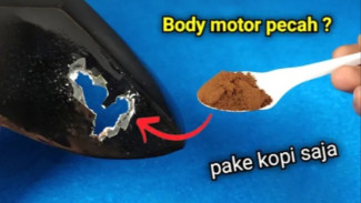 Body Motor Berlubang? Jangan Dulu ke Bengkel, Cukup Pakai Bahan Ini, Dijamin Mulus Lagi