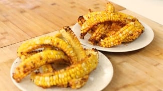 Rahasia Jagung Bakar Pedas Manis dari Air Fryer, Camilan Kriuk yang Mudah Dibuat
