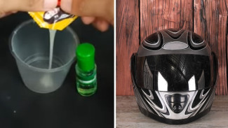 Rahasia Helm Kinclong Tanpa ke Laundry! 1 Bahan Dapur dan 1 dari Lemari Obat, Cobain Deh