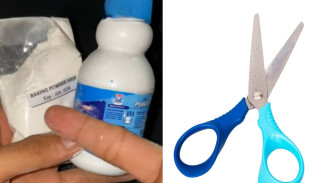 Gunting Berkarat Bisa Kinclong Lagi! Cuma Modal Baking Powder dan Pemutih, Efeknya Nggak Main-Main