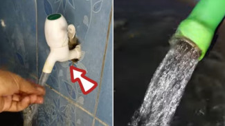 Gak Perlu Tukang! Trik Gampang Pasang Selang ke Keran Jadul Biar Air Gak Banjir