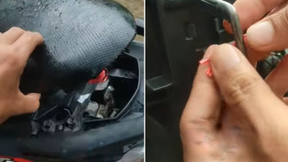 Bongkar Cara Bikin Jok Motor Longgar Jadi Kuat Lagi Pakai Tali Rafia, Cuma Modal Seribuan!