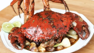 Rahasia Bikin Kepiting Mentega Ala Restoran Mewah, Dijamin Tidak Alot dan Nagih!
