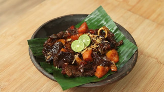 Anti Prengus! Kambing Bakar Kecap Gurih Pedas Manis Bikin Nagih