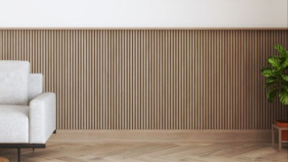 DIY Wall Panel Dinding dari Kardus, Murah tapi Keren!