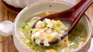 Cuma 5 Menit! Resep Sup Telur Gurih Nikmat Bikin Nagih