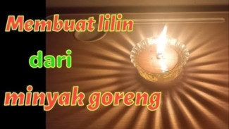 Murah Meriah! Bikin Lilin Aroma Terapi dengan Minyak Goreng, Istri Pasti Makin Sayang