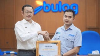 Keren! BULOG Subang Raih Predikat Kancab dengan Pencapaian Pengadaan Beras Tertinggi se-Jawa Barat